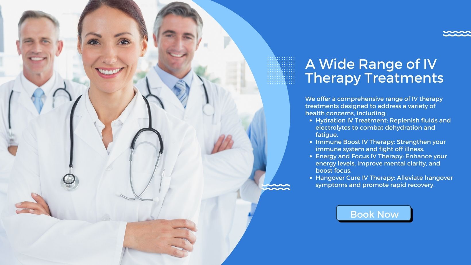 A Wide Range of IV Therapy Treatment